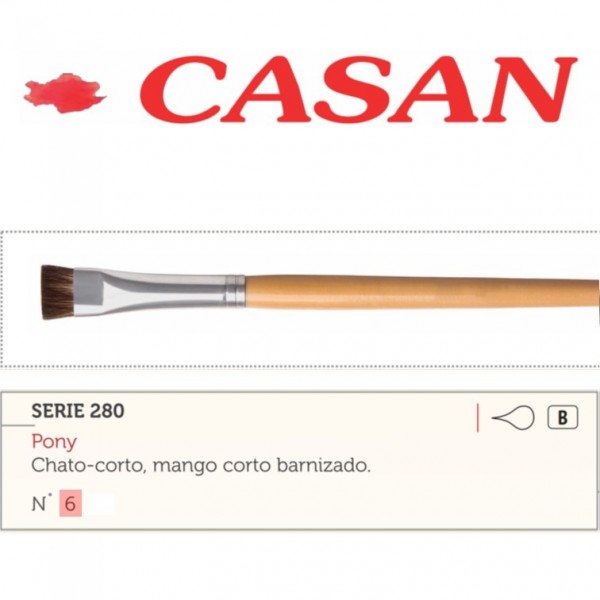 PINCEL PONY CASAN 280 - Nº 6