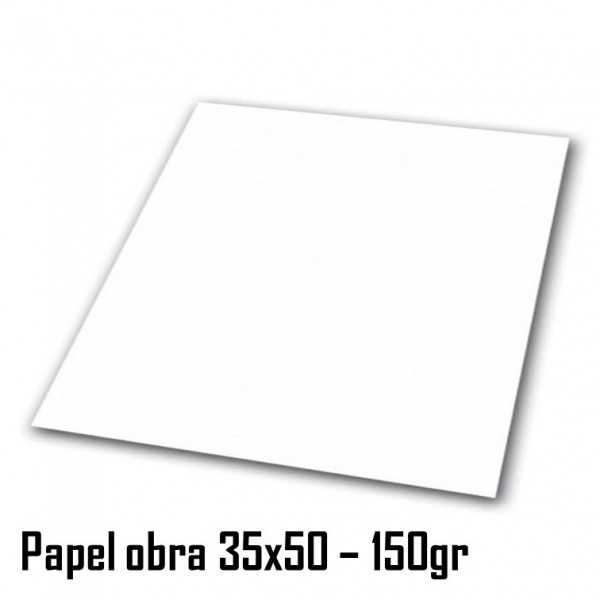 PAPEL OBRA 35X50 - 150GR...
