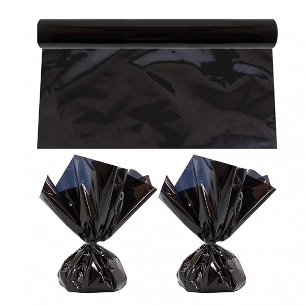 PAPEL CELOFAN COLOR NEGRO -...