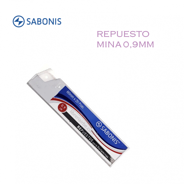 MINAS 0.9MM 2B SABONIS X 20