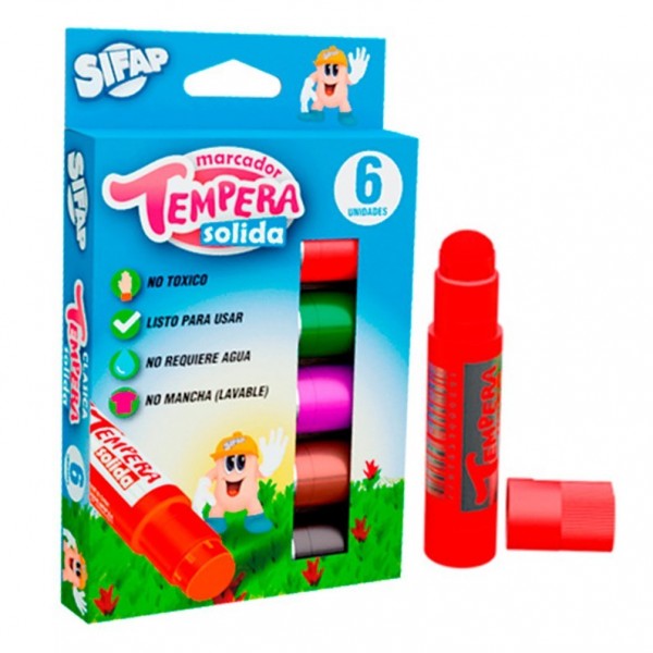 TEMPERA SOLIDA SIFAP X 6 -...