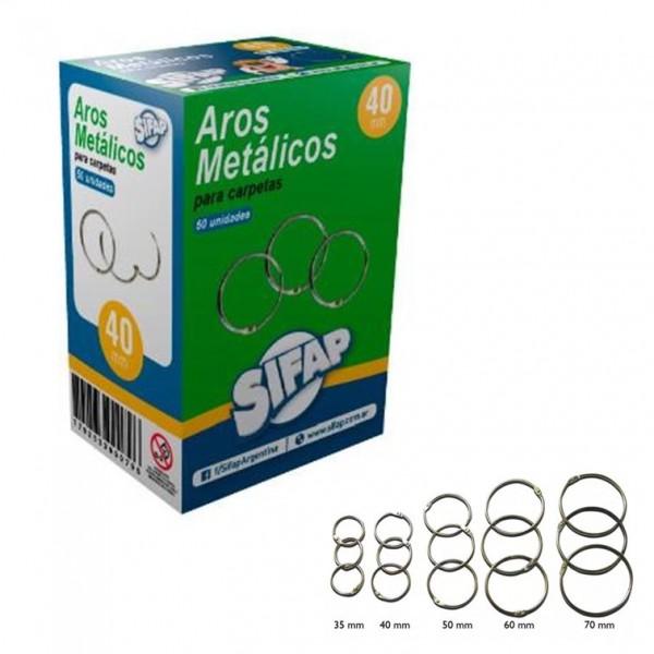 ARO METALICO PARA CARPETA...