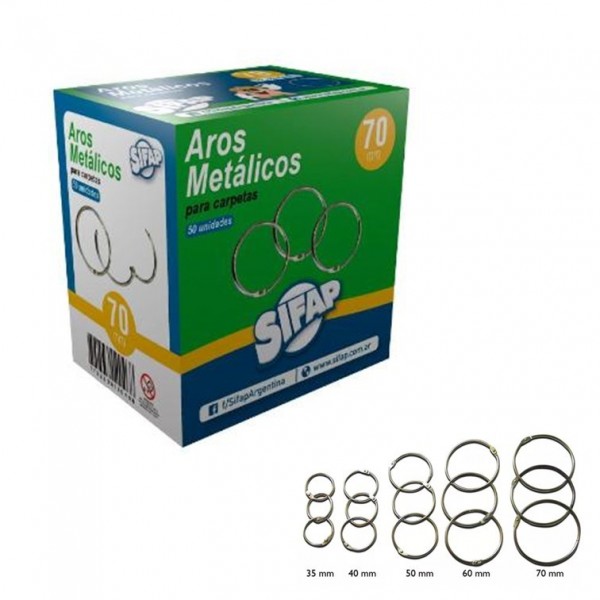 ARO METALICO PARA CARPETA...
