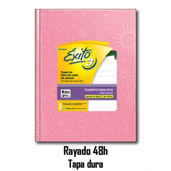 CUADERNO RAYADO E3 19X24 X...