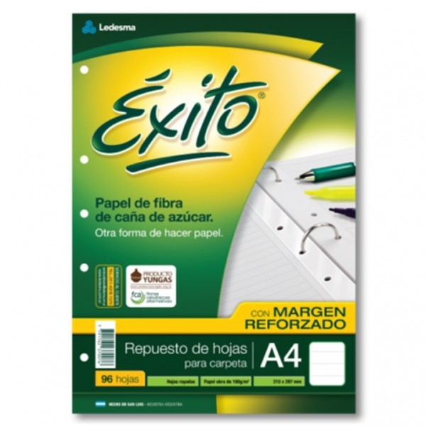 REPUESTO A4 EXITO C/ BANDA...