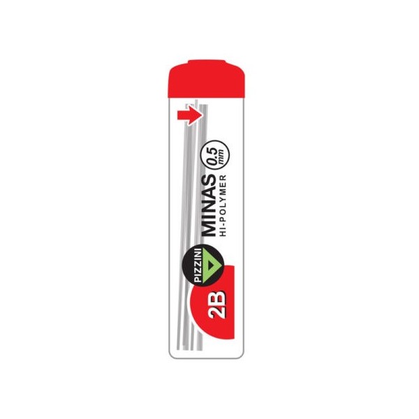 MINAS 0.5MM 2B PIZZINI