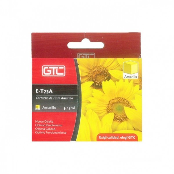 CARTUCHO GTC T73 - AMARILLO