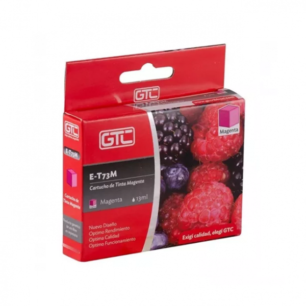 CARTUCHO GTC T73 - MAGENTA