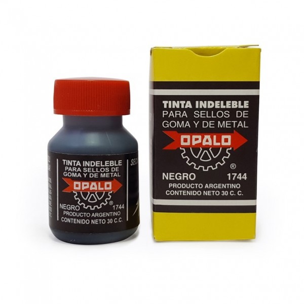 TINTA NEGRA PARA SELLO 1744...