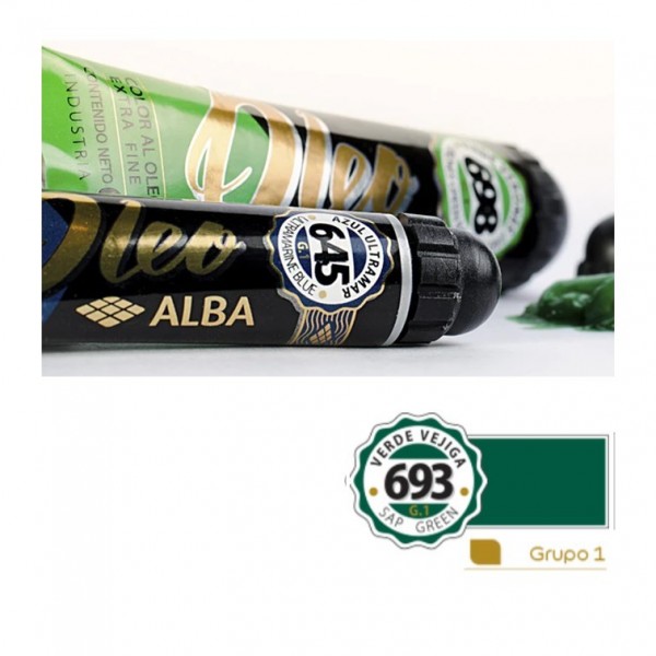 PINTURA AL OLEO 18ML ALBA -...