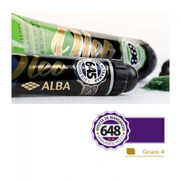 PINTURA AL OLEO 18ML ALBA -...