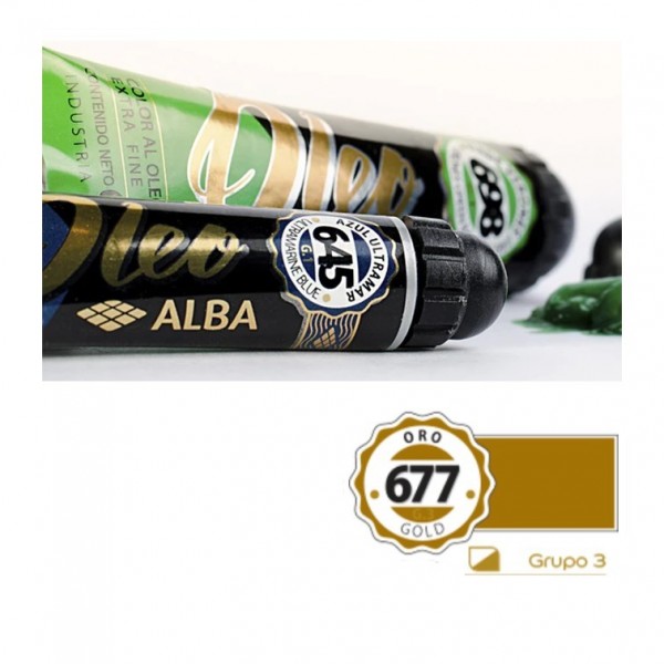 PINTURA AL OLEO 18ML ALBA -...