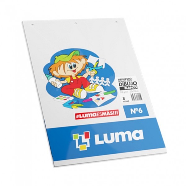 REPUESTO DE DIBUJO BLANCO...