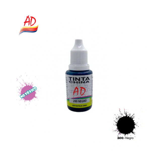TINTA CHINA 24ML AD - 200...