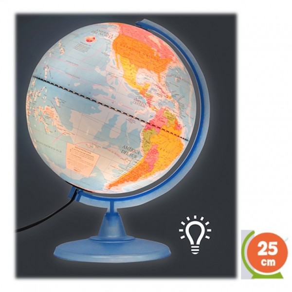 GLOBO TERRAQUEO 25CM CON...