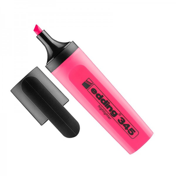 RESALTADOR ROSA 345 EDDING