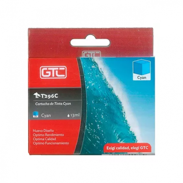 CARTUCHO GTC 296 - CYAN