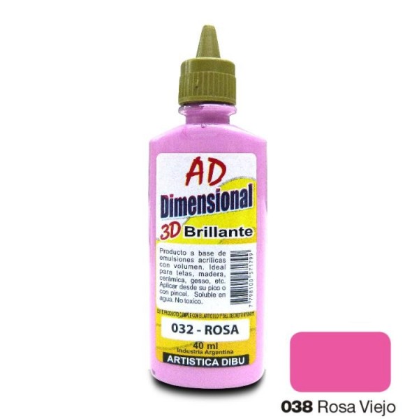 PINTURA 3D DIMNSIONAL 40ML...