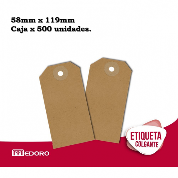 ETIQUETAS COLGANTES...
