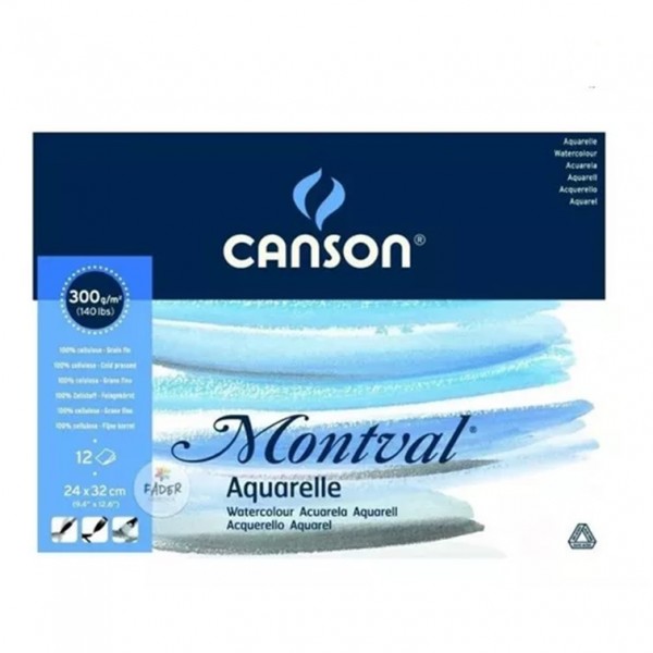 BLOCK 24X32CM MONTVAL 300GR...