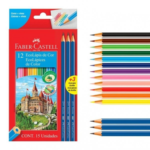 LAPICES DE COLOR FABER...