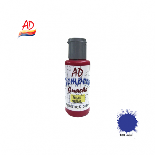 TEMPERA 50ML AD - 164 AZUL