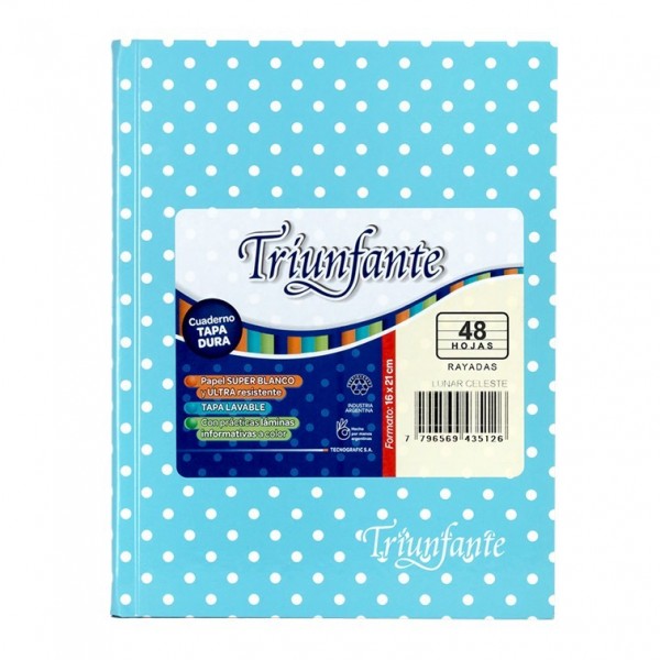 CUADERNO RAYADO T/DURA...
