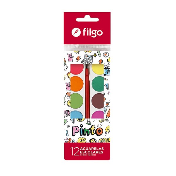 ACUARELA FILGO X 12