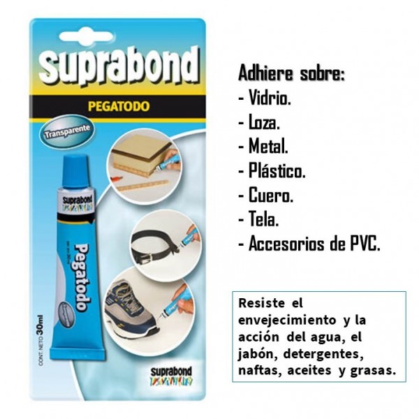 ADHESIVO TRANSPARENTE...