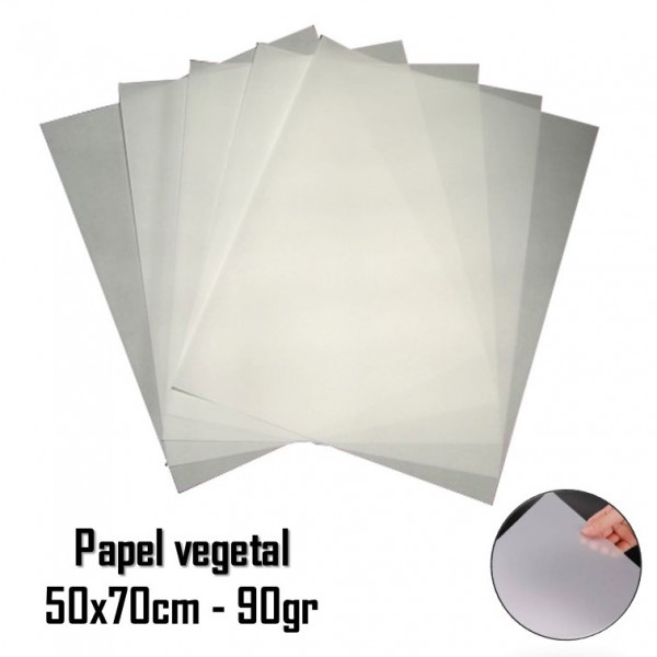 PAPEL VEGETAL 50X70 - 90GR