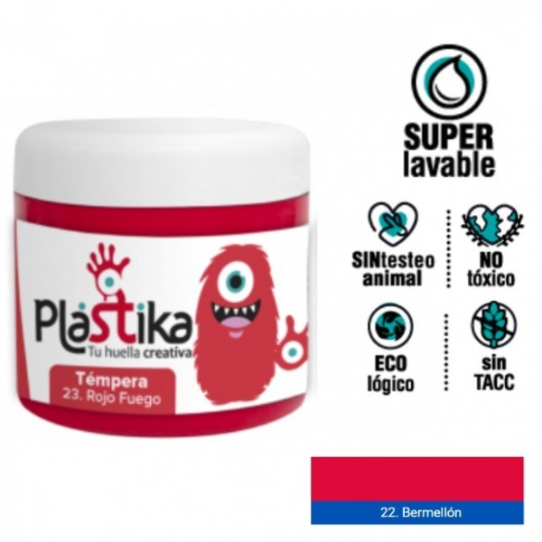 TEMPERA 200ML PLASTIKA - 22...