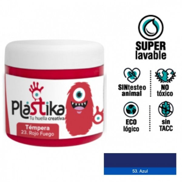 TEMPERA 200ML PLASTIKA - 53...