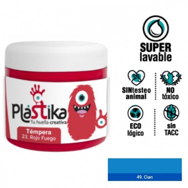 TEMPERA 200ML PLASTIKA - 49...