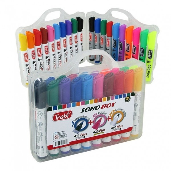 MARCADOR SOHO BOX TRABI...