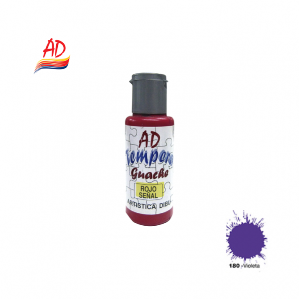 TEMPERA 50ML AD - 180 VIOLETA