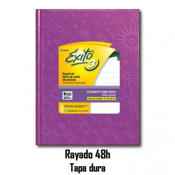 CUADERNO RAYADO E3 19X24 X...