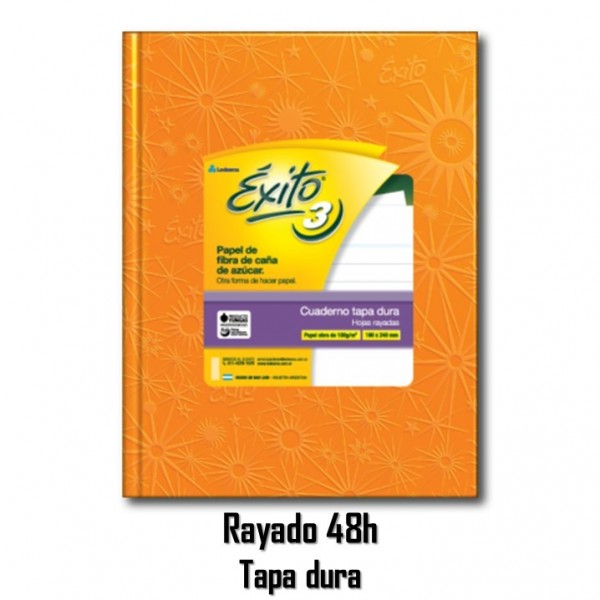 CUADERNO RAYADO E3 19X24 X...