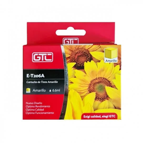 CARTUCHO GTC 206 - AMARILLO