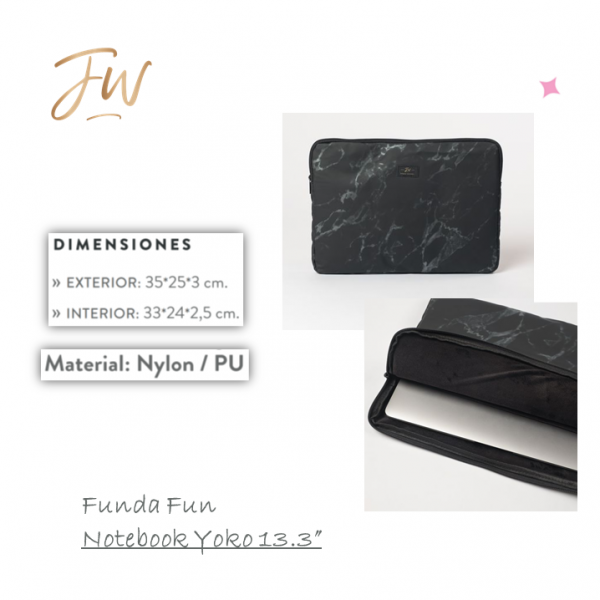 FUNDA NOTEBOOK 13.3" FUN FW...