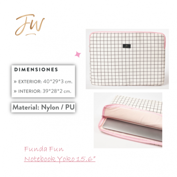 FUNDA NOTEBOOK 15.6" FUN FW...