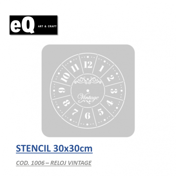 STENCIL 30X30CM EQ - 1006...