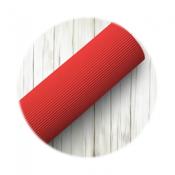 CARTON CORRUGADO COLOR ROJO...