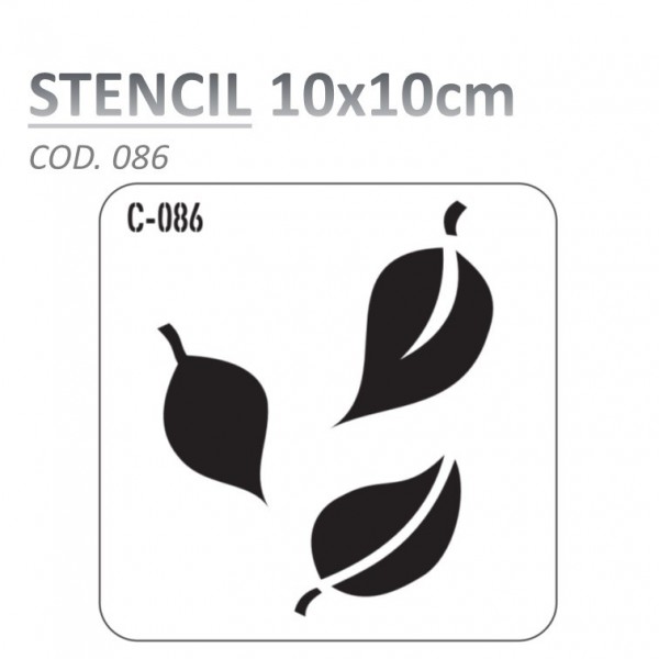 STENCIL "C" 10X10CM...