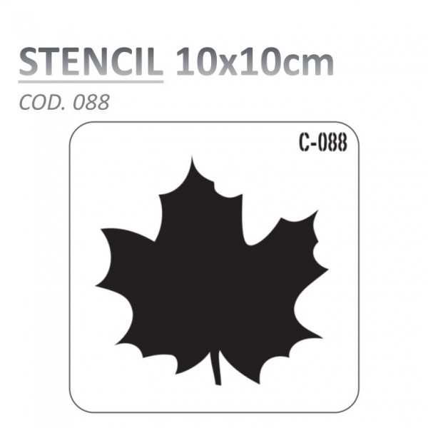 STENCIL "C" 10X10CM...