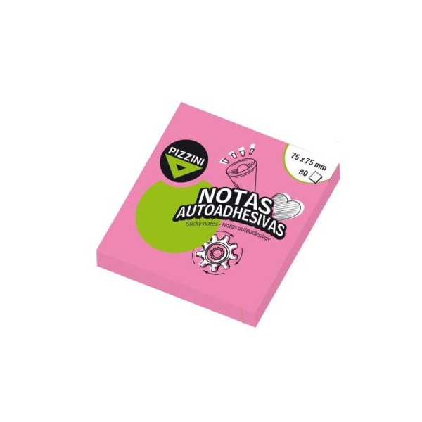 NOTAS ADHESIVAS ROSA FLUO...