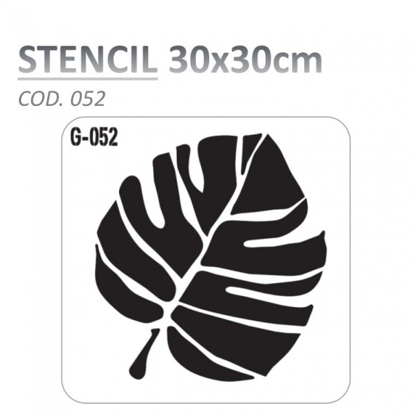 STENCIL "G" 30X30CM...