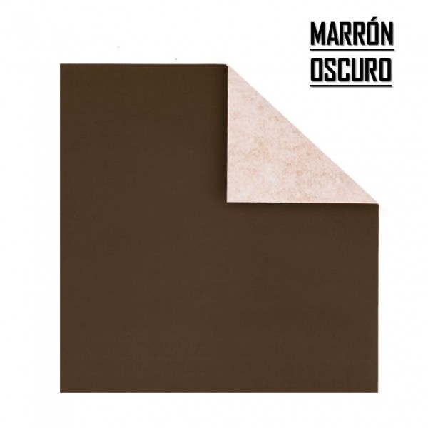 PAPEL AFICHE COLOR MARRON...