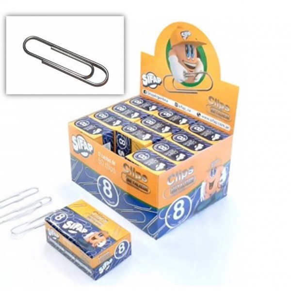 CLIPS Nº8 SIFAP X 50U