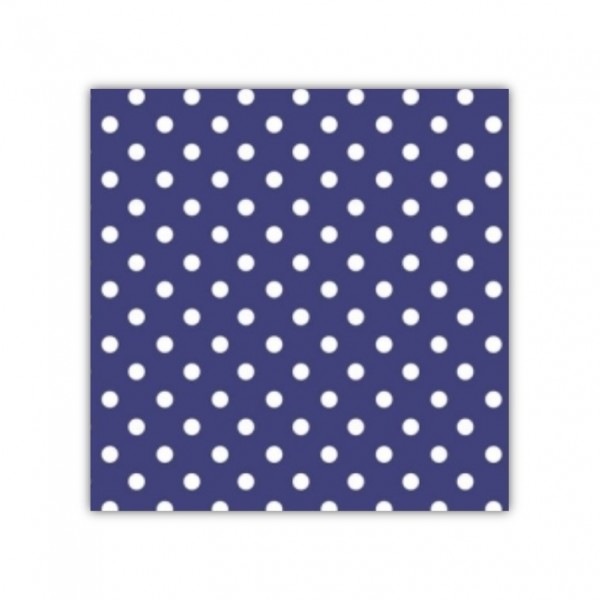 PAPEL DE FORRAR A LUNARES AZUL