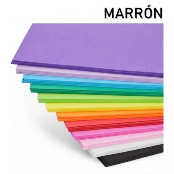 GOMA EVA 2MM (C/U) - MARRON...